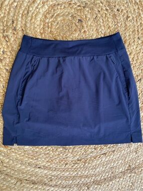 Navy Athleta Brooklyn Athletic Skort for Tennis or Golf, Size 8